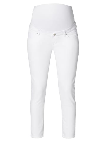 Noppies Slim Umstandsjeans Mila 7/8 in Optical White