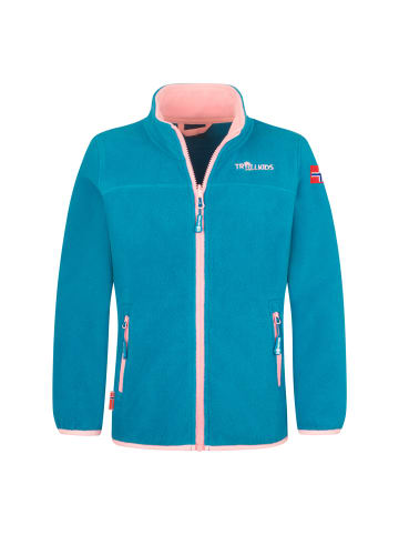 Trollkids Fleecejacke Oppdal XT in harbor blue
