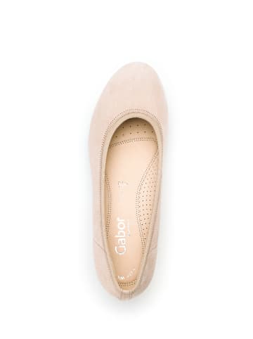 Gabor Comfort sportliche Ballerinas in beige