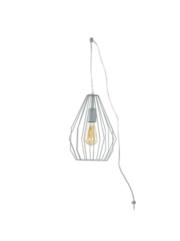 Licht-Erlebnisse Pendelleuchte (B)22 x (L)22 x (T)532 cm in Grau