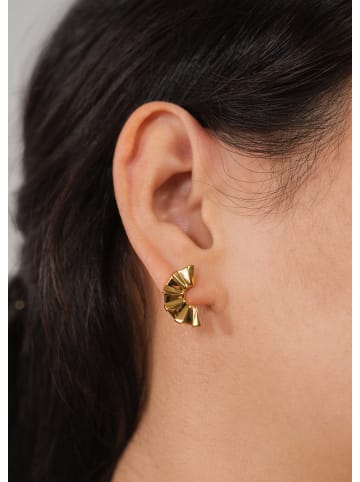 PURELEI Ohrringe Fan in Gold