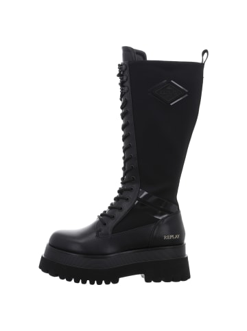 Replay Stiefel in schwarz