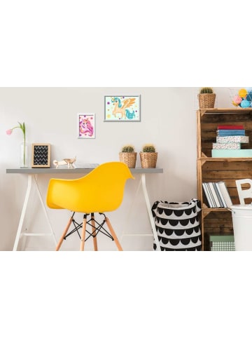 Ravensburger Malprodukte CreArt, Malen nach Zahlen Kinder - Neon Atelier Einhorn Ab 7 Jahre in bunt