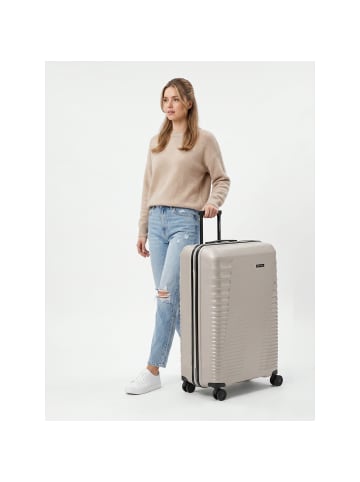 Farmhood Eco Edition 4 Rollen Trolley 77 cm mit Dehnfalte in beige
