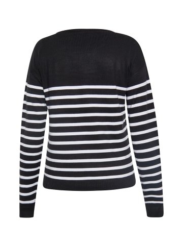 usha BLUE LABEL Damen Pullover in SCHWARZ WEISS