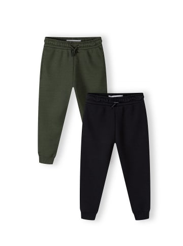 Minoti 2er-Set: Sweathosen 17FLEECE 103 in khaki