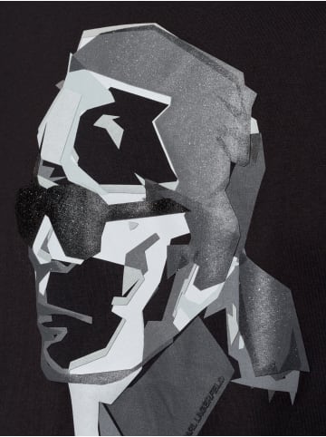 Karl Lagerfeld T-Shirt in schwarz