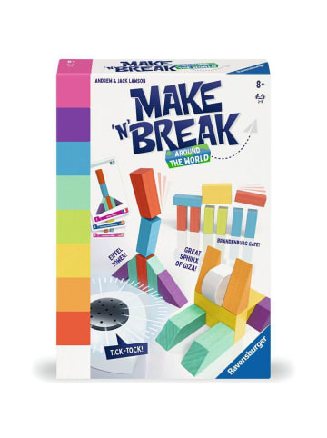 Ravensburger Ravensburger Geschicklichkeitsspiel Make 'n' Break - Around the World in bunt