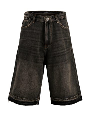 JACK & JONES Junior Shorts 'Iron JJ Original' in schwarz