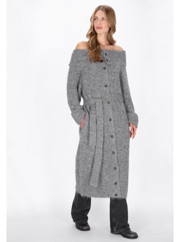 DreiMaster Women Cardigan in grey melange