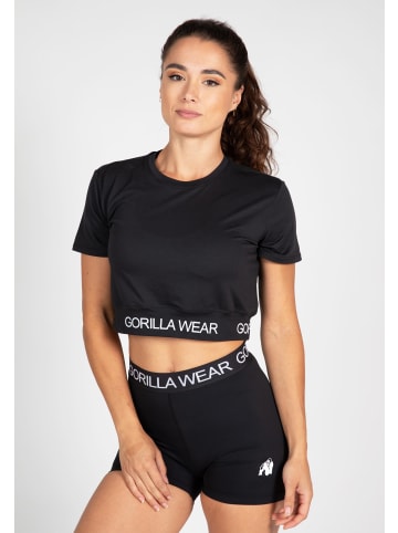 Gorilla Wear Colby Cropped T-Shirt - Schwarz