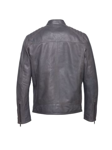 Bugatti Lederjacke BUAPOLLO in Grau