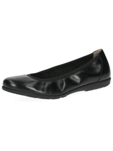 Caprice Ballerina in BLACK NAPPA