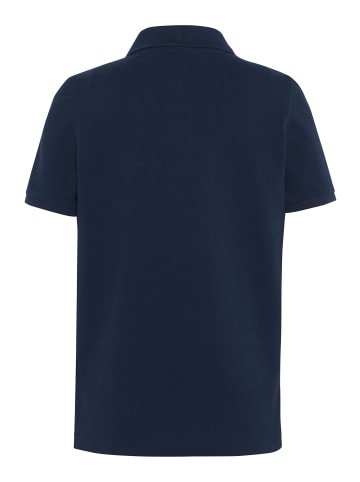 Polo Sylt Poloshirt mit Label-Stitching in Blau