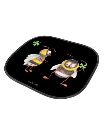 Mr. & Mrs. Panda Sonnenschutz Auto Bienen Paar ohne Spruch in Schwarz