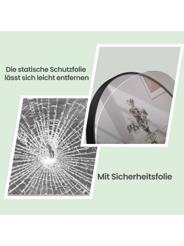 SONGMICS Spiegel Berit in Goldfarben - Ø61 x (T)1.8