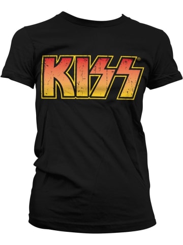 Kiss Shirt in Schwarz
