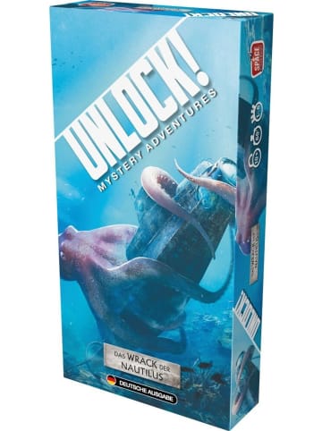 Asmodee Unlock! Das Wrack der Nautilus in Mehrfarbig ab