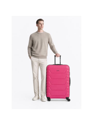 Smartbox Edition 01 4 Rollen Trolley 76 cm mit Dehnfalte pink