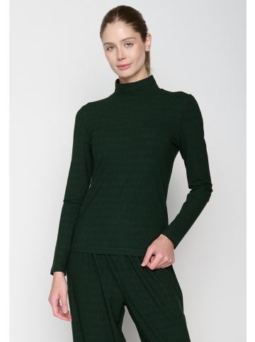 GreenBomb Longsleeve Basic in Dunkel Grün