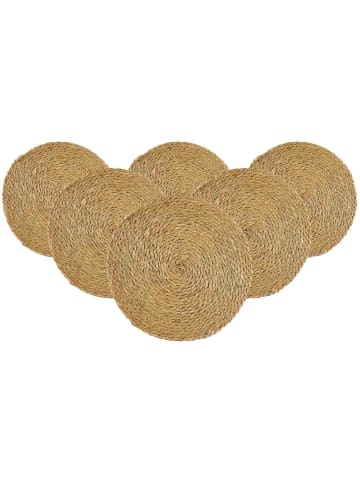 Ritzenhoff & Breker Platzmatten Sorella ø 35 cm in hellbraun