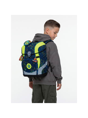 DerDieDas ErgoFlex Tiny Schulranzen-Set 6-teilig Neon Crazy