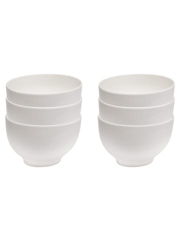 vivo | Villeroy & Boch Group 6er Set Müslischalen Basic White 750 ml in weiß