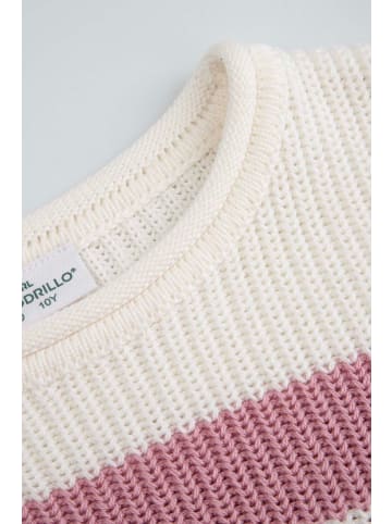 Coccodrillo Strickpullover in rosa