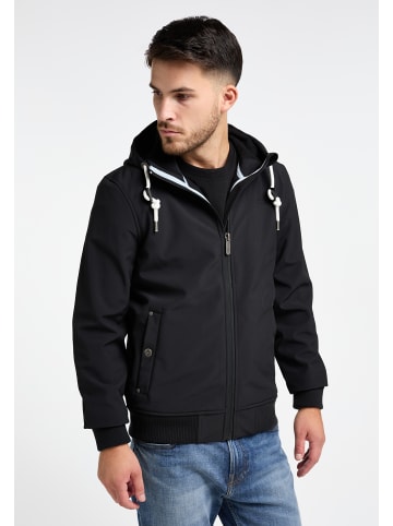 ICEBOUND Herren Softshellblouson in Schwarz