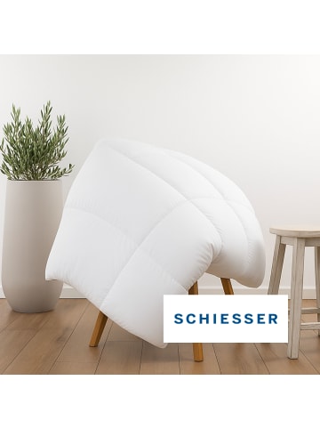 Schiesser Steppbett Feels Like Down in Weiß