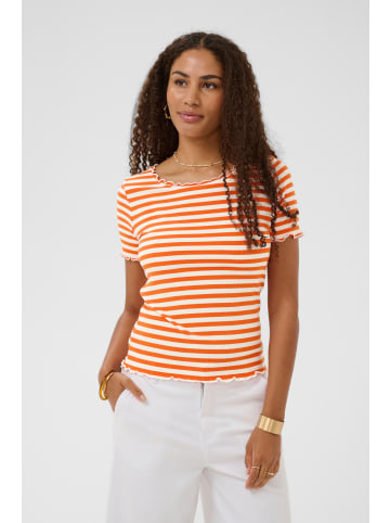 Cream T-Shirt kurzarm CRRibba Regular fit in Celosia White Stripe