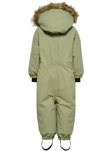 Hummel Hummel Snow Suit Hmlmoon Unisex Kinder Atmungsaktiv Wasserdichter Und Windabweisend in OIL GREEN