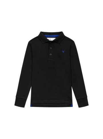 Minoti Longsleeves 11POLO 1 in schwarz