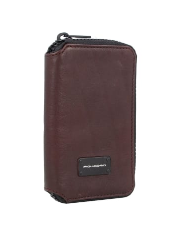 Piquadro Harper Geldbörse Leder 9 cm in dark brown