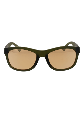 Serengeti Unisex Sonnenbrille Rechtwinklig Grün