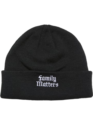 Mister Tee Mütze "Family Matters Beanie" in Schwarz