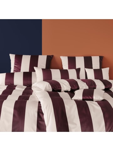 Elegante Bettwäsche Duo in rose wine