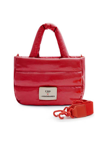 Les Visionnaires Unio Cortina Schultertasche S 30 cm in red