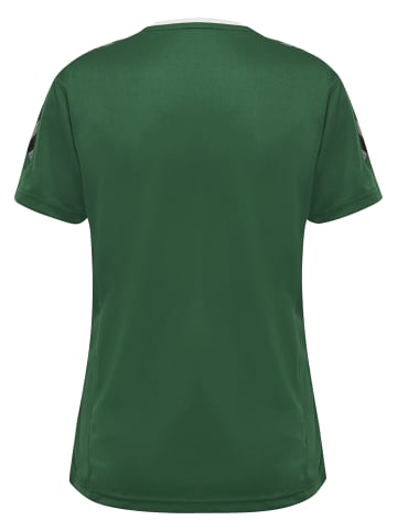 Hummel Hummel T-Shirt Hmlauthentic Multisport Damen Atmungsaktiv Feuchtigkeitsabsorbierenden in EVERGREEN