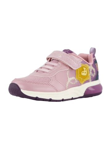 Geox Sportliche Schnürschuhe in Rosa