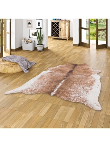 Pergamon TEPPICH KUNSTFASER TIERFELL OPTIK
