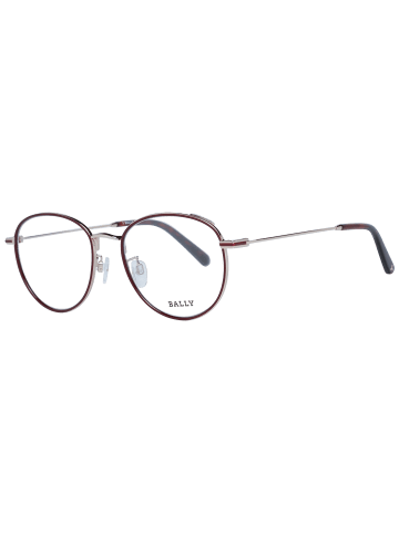 Bally Unisex Optische Fassungen Rund Burgunder