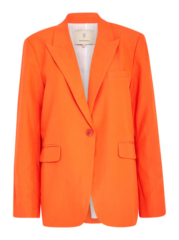 Peppercorn Blazer in Dusty Orange