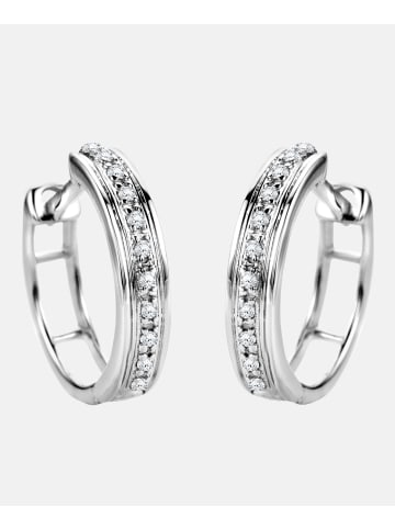 Diamant L'éternel Ohrringe aus 585 Weißgold mit Diamant