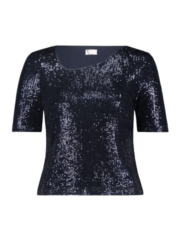 Vera Mont Pailletten-Top mit Glanzeffekt in Night Sky
