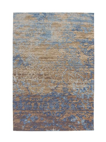 Flachgewebe Teppich Bastian 625 in Blau Beige