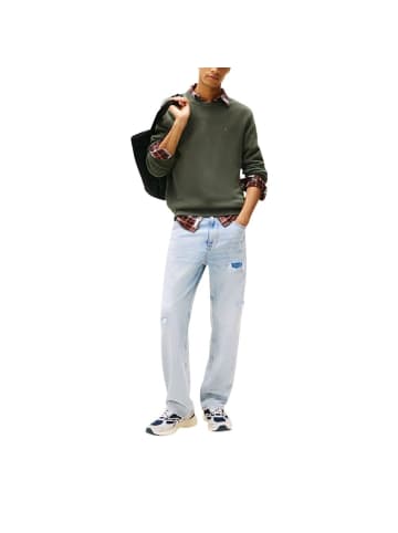 Tommy Hilfiger Grün Bio-Baumwolle Sweatshirt