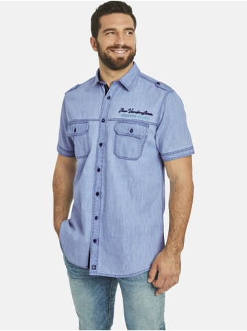 Jan Vanderstorm Jeanshemd LORENSIUS in hellblau
