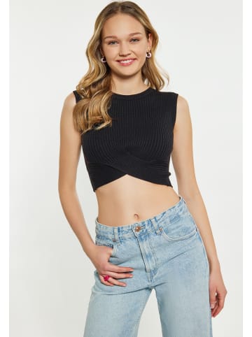 myMo Crop-Top in SCHWARZ