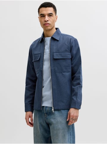 Jack & Jones Overshirt in Sky Captain